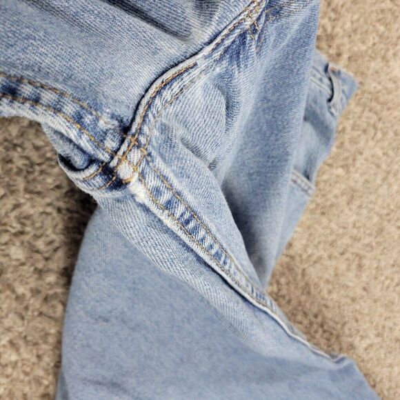 Vintage Levis 545 Jeans Mens 42x32 Blue Denim Loose Fit Tapered Medium Wash - Picture 7 of 13